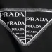 Prada Triangle Label Letter Print Crew Neck Sweatshirt Unisex Long Sleeve Pullover #B67236