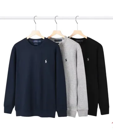 Polo Ralph Lauren Men Pony Embroidered Crew Neck Sweatshirt | Navy,Light Grey,Black #B67958