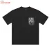 AMIRI Gothic Flame Logo Short Sleeve T‑Shirt, White Pink Black #B67858