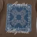 Amiri Bandana Patchwork Short‑Sleeve Tee, Brown, Black #B68065