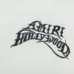 Amiri Hollywood Gothic Logo Short‑Sleeve Tee, White, Black #B68063
