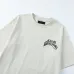 Amiri Hollywood Gothic Logo Short‑Sleeve Tee, White, Black #B68063