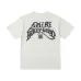 Amiri Hollywood Gothic Logo Short‑Sleeve Tee, White, Black #B68063
