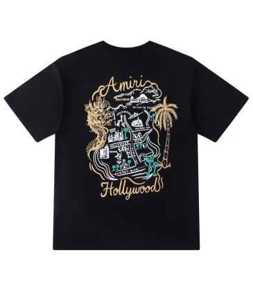 Amiri Hollywood Scenery Graphic Short‑Sleeve Tee, Black #B68064