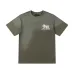 Amiri Studio Art &amp; Design Logo Short‑Sleeve Tee, Olive Green, Black #B68068