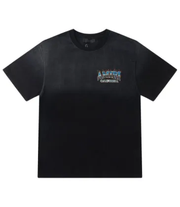 Black AMIRI California Graphic Tee With Retro Palm Tree And Flame Design #A54404 Black AMIRI California Graphic Tee With Retro Palm Tree And Flame Design #A54404