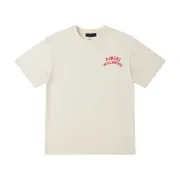 Cream Colored AMIRI Hollywood Printed T Shirt For Trendy Casual Wear Fans #A54402