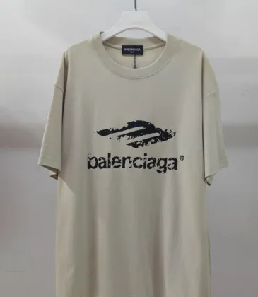 Balenciaga T-shirts for Men Tape Type T-shirt Cotton 4 colors #A54090 Balenciaga T-shirts for Men Tape Type T-shirt Cotton 4 colors #A54090
