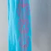 Chrome Hearts Long Sleeve T-shirt Horseshoe Cross Logo Print, Turquoise Blue, Black #B68582