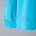 Chrome Hearts Long Sleeve T-shirt Horseshoe Cross Logo Print, Turquoise Blue, Black #B68582