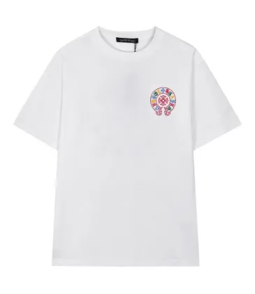 Chrome Hearts T-shirt for MEN Black/White #A49310 Chrome Hearts T-shirt for MEN Black/White #A49310