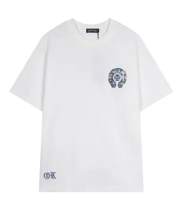 Chrome Hearts T-shirt for MEN Black/White/Green #A49055 Chrome Hearts T-shirt for MEN Black/White/Green #A49055