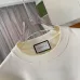 Gucci Light Blue T Shirt Featuring Funny Cartoon Character with Glasses in Modern Style #A54264