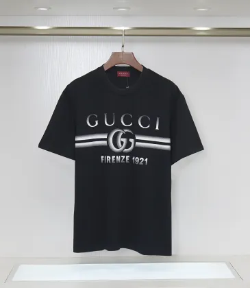 Brand G FIRENZE 1921 Logo Print Crew Neck Casual Short‑Sleeve T‑Shirt #B67394