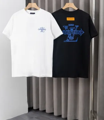 LV Style Embroidered Double Yarn T-Shirt, M-XXL #A63541