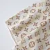 Louis Vuitton 26SS Allover Monogram Jacquard Knit Short Sleeve Tee, Cream Brown #B68863