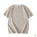 Louis Vuitton 26SS Allover Monogram Jacquard Knit Short Sleeve Tee, Cream Brown #B68863