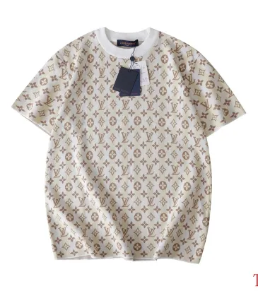 Brand L 26SS Allover Monogram Jacquard Knit Short Sleeve Tee, Cream Brown #B68863