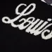 Louis Vuitton Chest Logo Jacquard Knit Short Sleeve Tee, Black #B68857