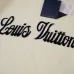 Louis Vuitton Chest Logo Jacquard Knit Short Sleeve Tee, Cream #B68858