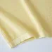 Louis Vuitton Emblem Patch Button Short Sleeve Polo Shirt, Light Yellow #B68862