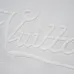 Louis Vuitton Embossed Logo Crew Neck Casual Short‑Sleeve T‑Shirt #B67395