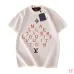 Louis Vuitton Gradient Jacquard Knit Short Sleeve Tee, Off White Orange Letter #B68864
