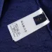 Louis Vuitton Gradient Letter Jacquard Knit Short Sleeve Tee, Navy Blue #B68865