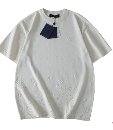 Brand L New Embossed All Over Monogram Knit Short Sleeve Tee #B68861 Brand L New Embossed All Over Monogram Knit Short Sleeve Tee #B68861