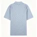 LV Hollow‑Out Jacquard Knit Short‑Sleeve Polo Shirt #B67479
