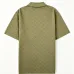 LV Hollow‑Out Jacquard Knit Short‑Sleeve Polo Shirt #B67480