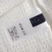 Louis Vuitton SS26 Waffle Contrast Trim Short Sleeve Knit Shirt, White Blue #B68868