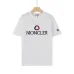 Moncler Embroidered Logo Crew Neck Casual Short‑Sleeve T‑Shirt #B67396