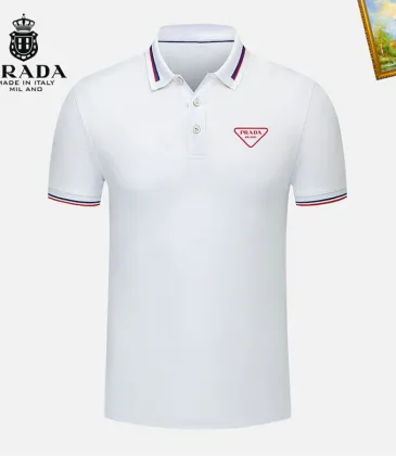 Prada Men's Polo Shirts Multiple color options #A60739 Prada Men's Polo Shirts Multiple color options #A60739