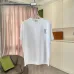 YSL Front Back Logo Graphic Print Crew Neck Cotton Casual T‑Shirt, 4 Colors #B67398