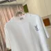 YSL Front Back Logo Graphic Print Crew Neck Cotton Casual T‑Shirt, 4 Colors #B67398