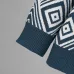 Casablanca Men Geometric Jacquard Knit Tracksuit Teal #B69134