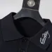 Casablanca Men Paisley Jacquard Polo Knit Tracksuit Light Blue, Black #B69136
