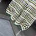 Casablanca Striped Knit Polo Cardigan Shorts Two‑Piece Set #B67457