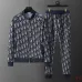Dior 26FW Classic Oblique Monogram Tracksuit, Zip Jacket &amp; Sweatpants Set #B68854