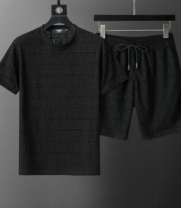 Fendi Tracksuits for Fendi Short Tracksuits for men #A61439