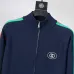 Gucci Men Full Zip Knit Tracksuit Black, Navy #B69130