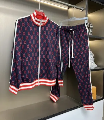 Gucci Tracksuits for men and women long tracksuits #A57770