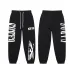 Hellstar Hoodie &amp; Jogger 2 Piece Set G.A.B.O.S Graphic Print Black #B68599