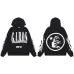 Hellstar Hoodie &amp; Jogger 2 Piece Set G.A.B.O.S Graphic Print Black #B68599