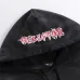 Hellstar Hoodie &amp; Pants 2 Piece Set Red Gothic Print Washed Black #B68597