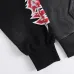 Hellstar Hoodie &amp; Pants 2 Piece Set Red Gothic Print Washed Black #B68597