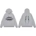 Hellstar Hoodie &amp; Wide Leg Pant 2 Piece Set Flame Graphic Heather Grey, Black #B68598