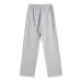 Hellstar Hoodie &amp; Wide Leg Pant 2 Piece Set Flame Graphic Heather Grey, Black #B68598