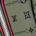 Louis Vuitton Men Full Zip Monogram Knit Tracksuit Olive Green, Black #B69133